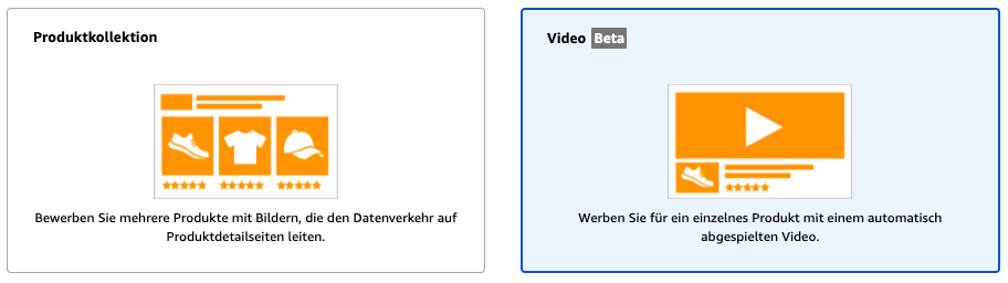 Amazon hat eine neue Beta für Amazon Sponsored Brands Kampagnen. Händler können jetzt bei dieser Kampagnen-Form auch Videos verwenden. 